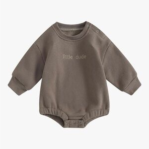 'Little Dude' Baby Bodysuit